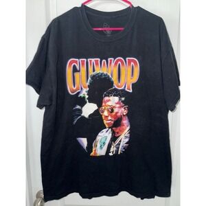 Gucci Mane Merch GuWop Ice Cream T Shirt Men's Black Graphic Print Short Sleeve